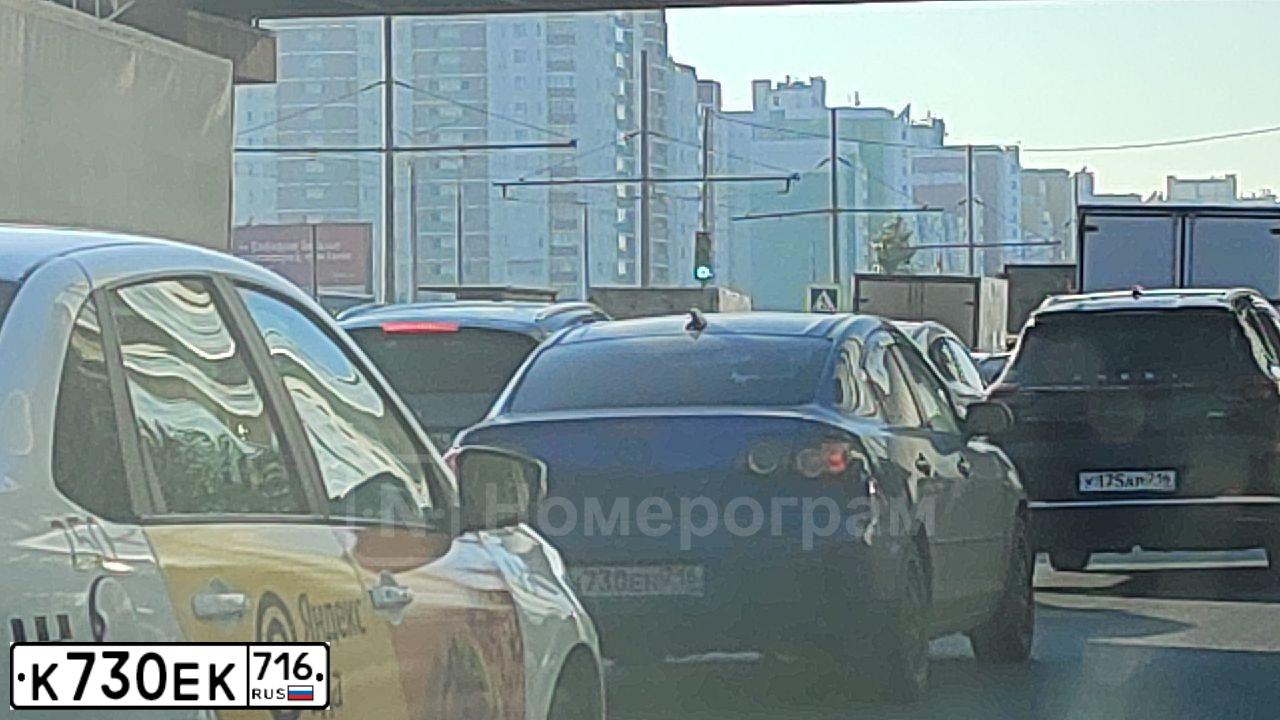 Фото автомобиля LADA 2114 SAMARA, 2004 — госномер К730ЕК716. Цвет: ЗЕЛЕНЫЙ И ОТТЕНКИ