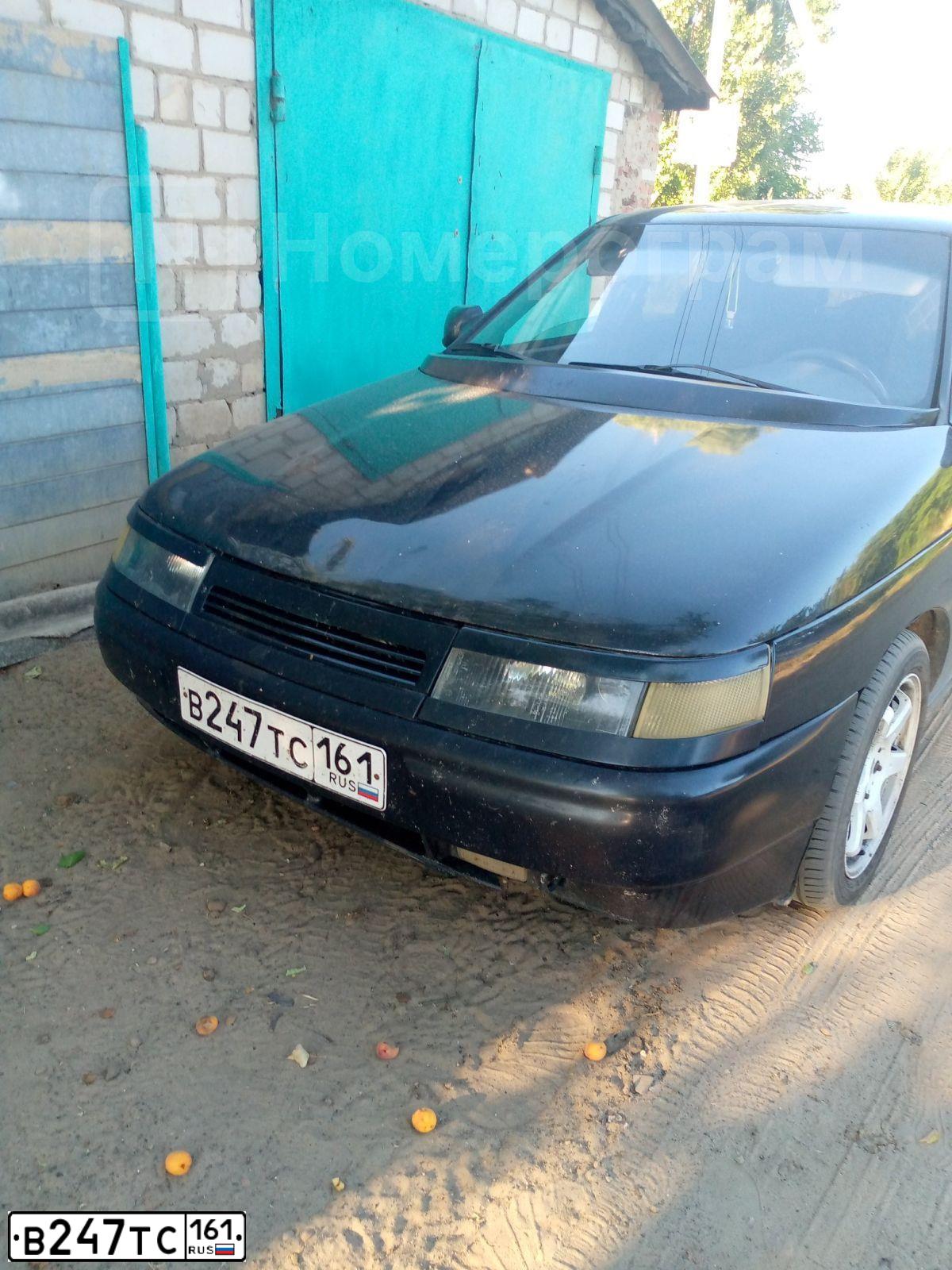 Фото автомобиля BOGDAN 2110/2111, 2011 — госномер В247ТС161. Цвет: ЧЕРНЫЙ