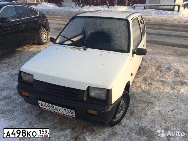 Фото автомобиля SEAZ OKA, 2002 — госномер У705СЕ59. Цвет: Белый