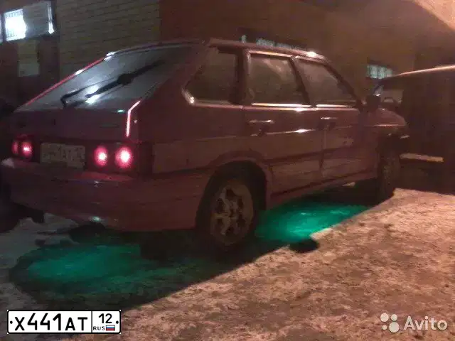 Фото автомобиля LADA 2109 SAMARA, 1991 — госномер Х441АТ12. Цвет: РОЗОВЫЙ