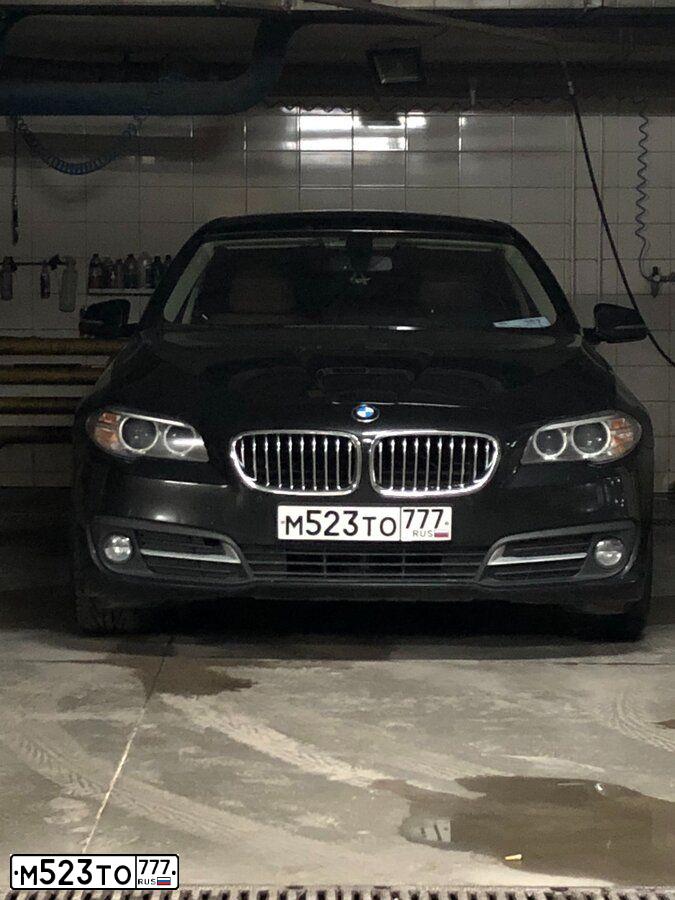 Фото автомобиля BMW SERIE 5, 2016 — госномер С599ЕТ58. Цвет: ЧЕРНЫЙ