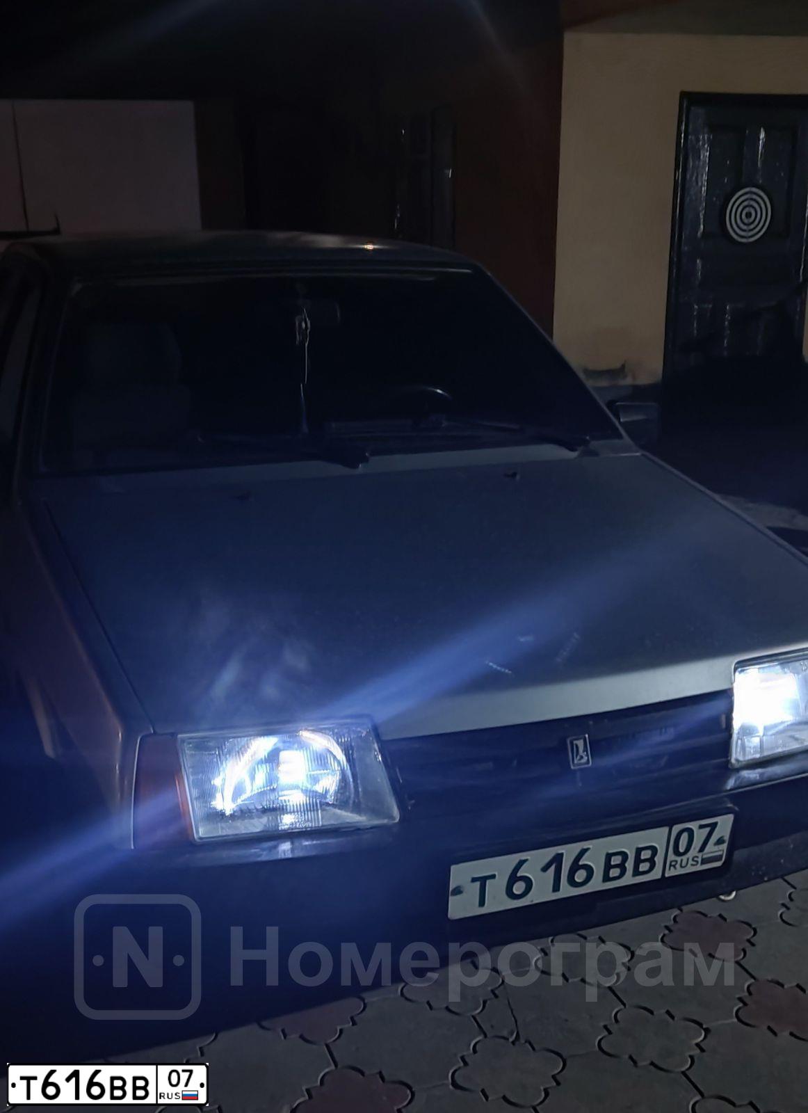 Фото автомобиля LADA 2109 SAMARA, 2003 — госномер Т616ВВ07. Цвет: СВЕТЛО-СЕРЕБРИСТЫЙ МЕТАЛЛ