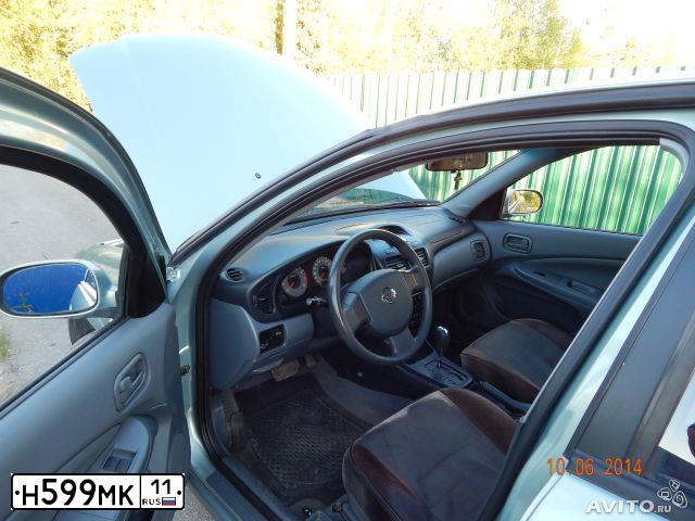 Фото автомобиля NISSAN ALMERA, 2007 — госномер Н599МК11. Цвет: СЕРО-ЗЕЛЕНЫЙ