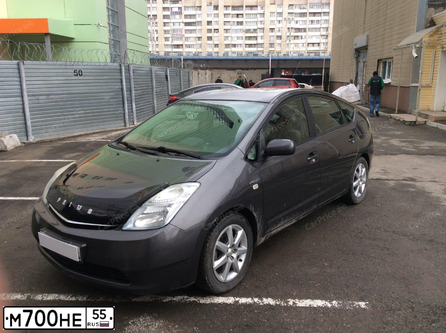 Фото автомобиля TOYOTA PRIUS, 2008 — госномер М700НЕ55