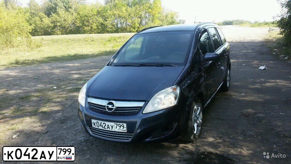 Фото автомобиля OPEL ZAFIRA, 2007 — госномер С541СЕ761. Цвет: ТЕМНО-СЕРЫЙ