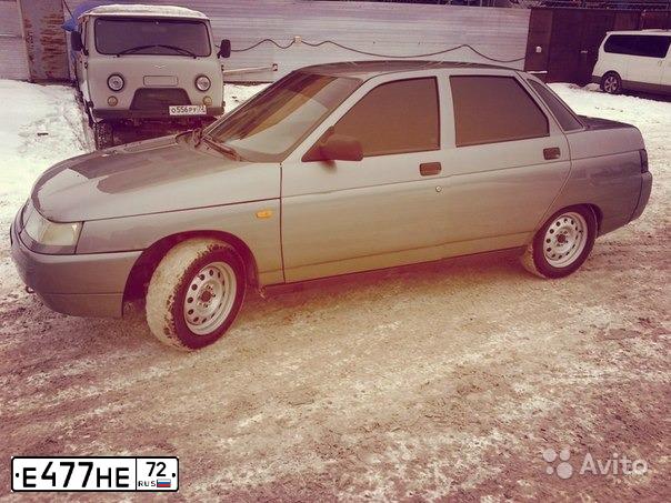 Фото автомобиля LADA 2110, 2006 — госномер Х440МО72. Цвет: СРЕДНИЙ СЕРО-ЗЕЛЕН. МЕТ.