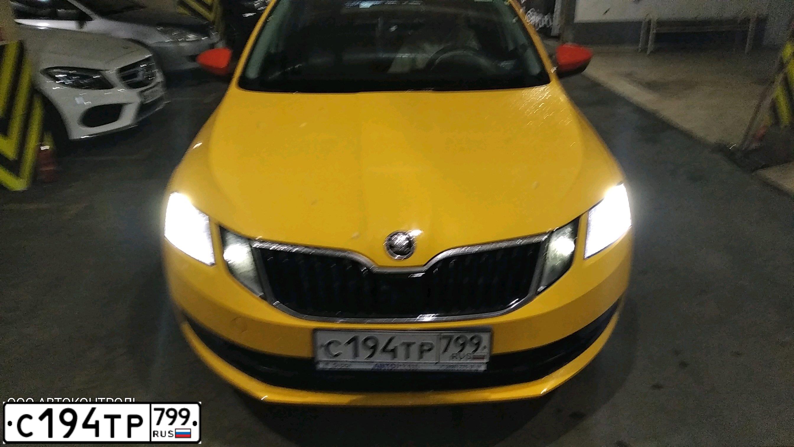 Фото автомобиля SKODA OCTAVIA, 2020 — госномер Р765МН136. Цвет: БЕЛЫЙ