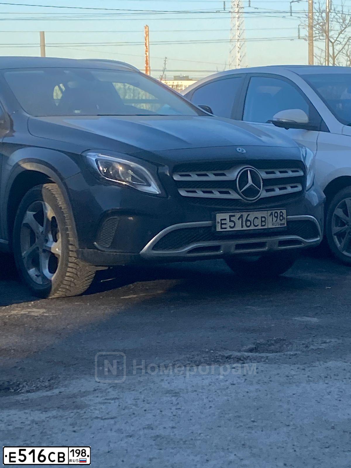 Фото автомобиля MERCEDES-BENZ GLA200, 2017 — госномер К080УС147. Цвет: ЧЕРНЫЙ
