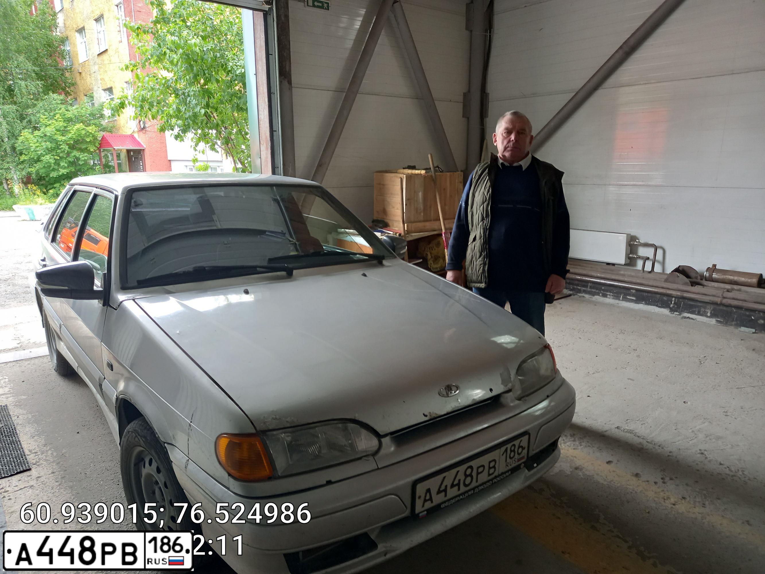 Фото автомобиля ВАЗ 211540 ЛАДА САМАРА, 2007 — госномер Т841ТУ05. Цвет: СВЕТЛО-СЕРЕБРИСТЫЙ МЕТАЛЛ