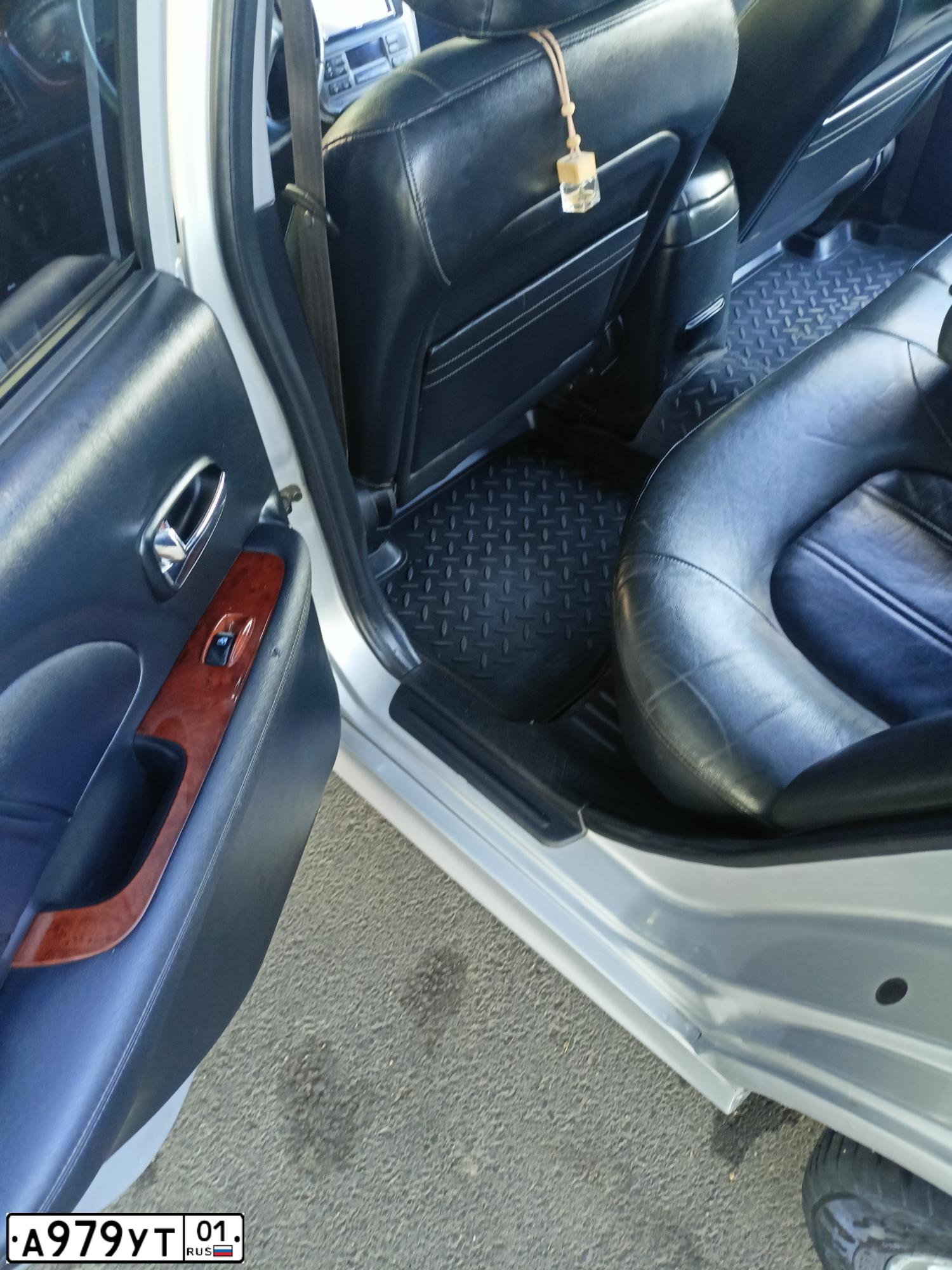 Фото автомобиля TAGAZ SONATA, 2005 — госномер А979УТ01. Цвет: Серебристый
