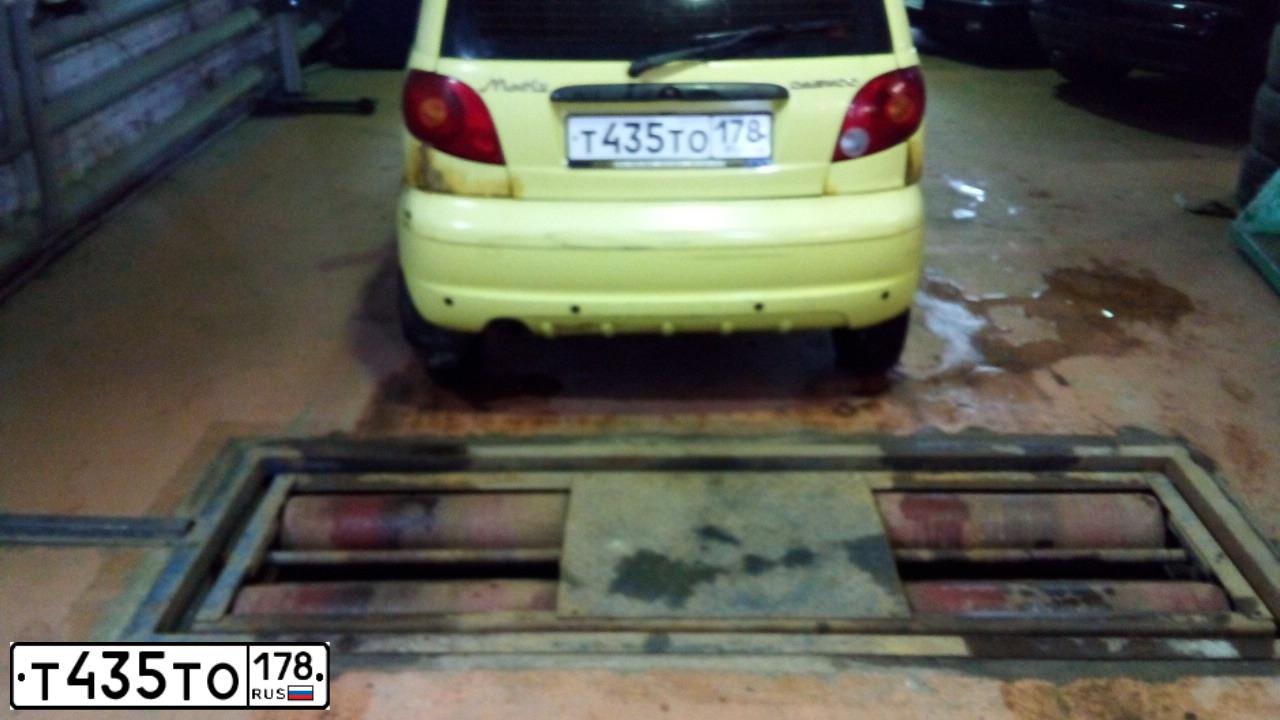 Фото автомобиля DAEWOO MATIZ, 2006 — госномер В079ЕО35. Цвет: ЛИМОННЫЙ