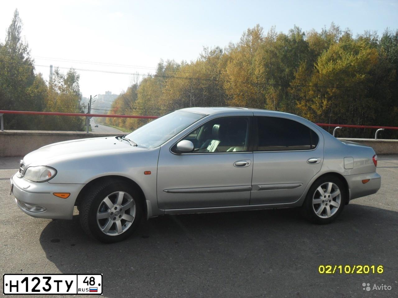 Фото автомобиля NISSAN MAXIMA, 2005 — госномер А718ЕЕ136. Цвет: Серебристый