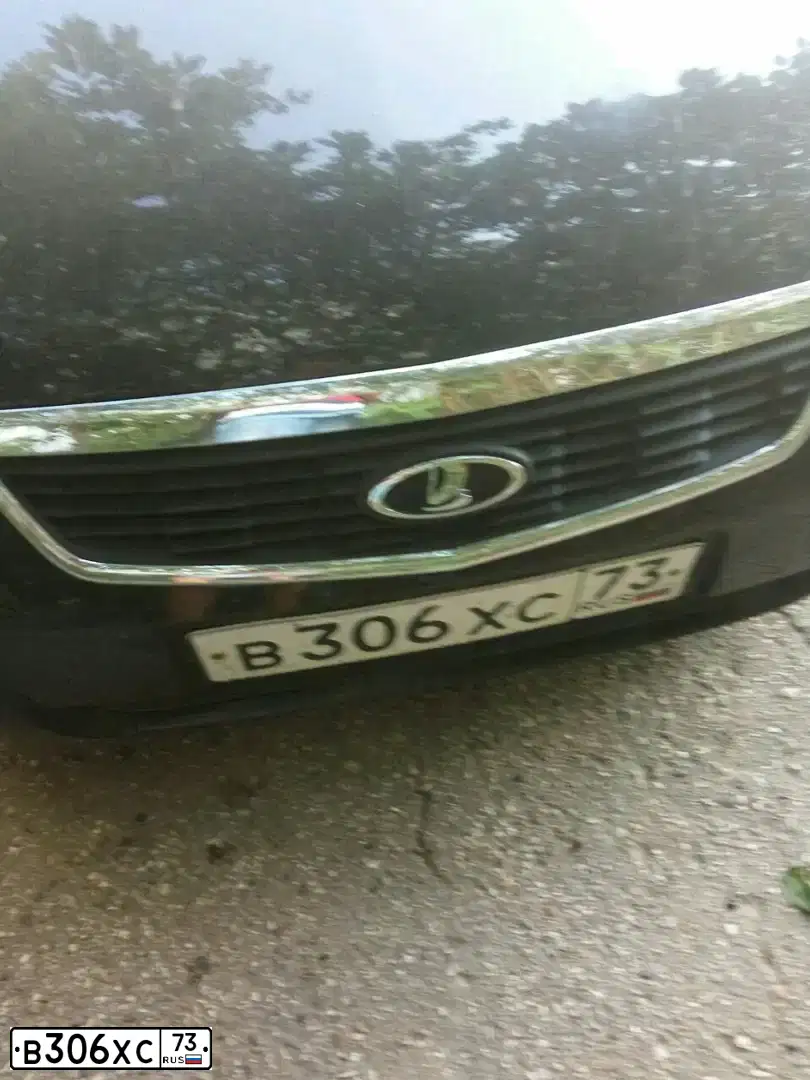 Фото автомобиля LADA 2172 PRIORA, 2014 — госномер В306ХС73. Цвет: Сине-Черный
