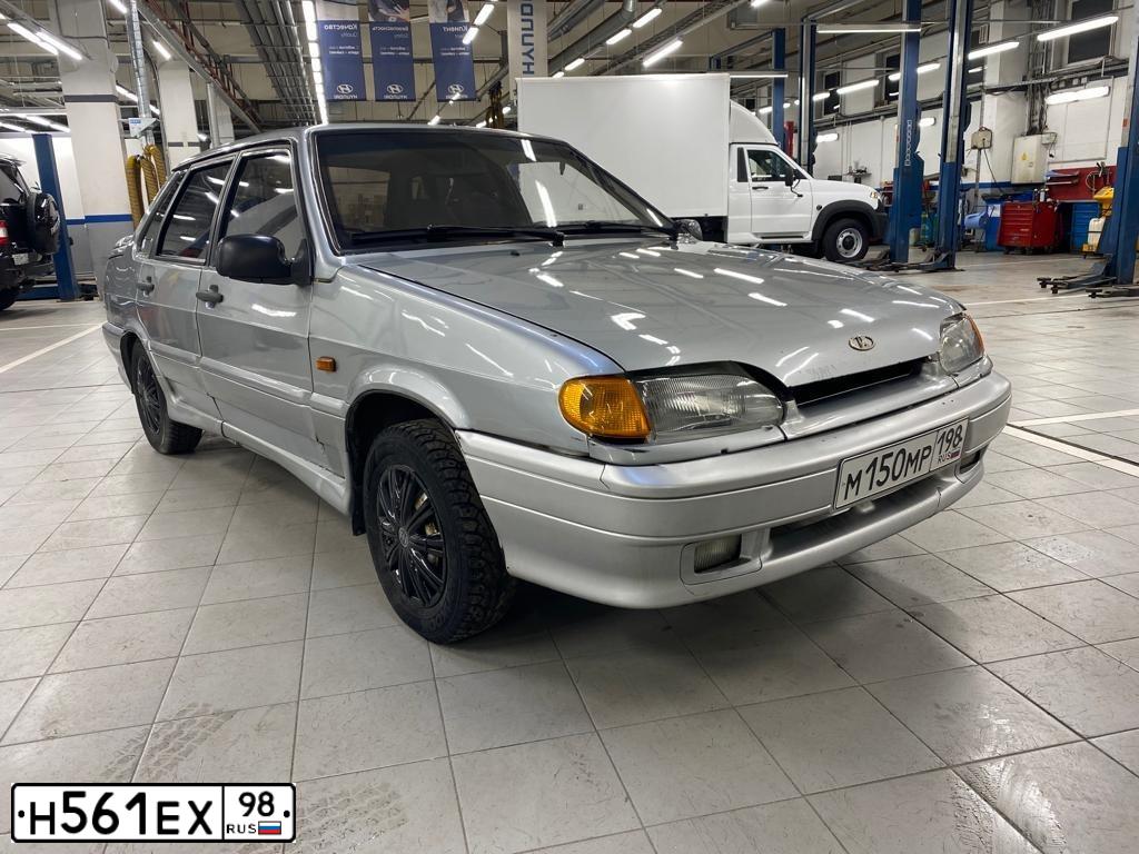 Фото автомобиля LADA 2115 SAMARA, 2007 — госномер М150МР198. Цвет: СВЕТЛО-СЕРЕБРИСТЫЙ МЕТАЛЛ
