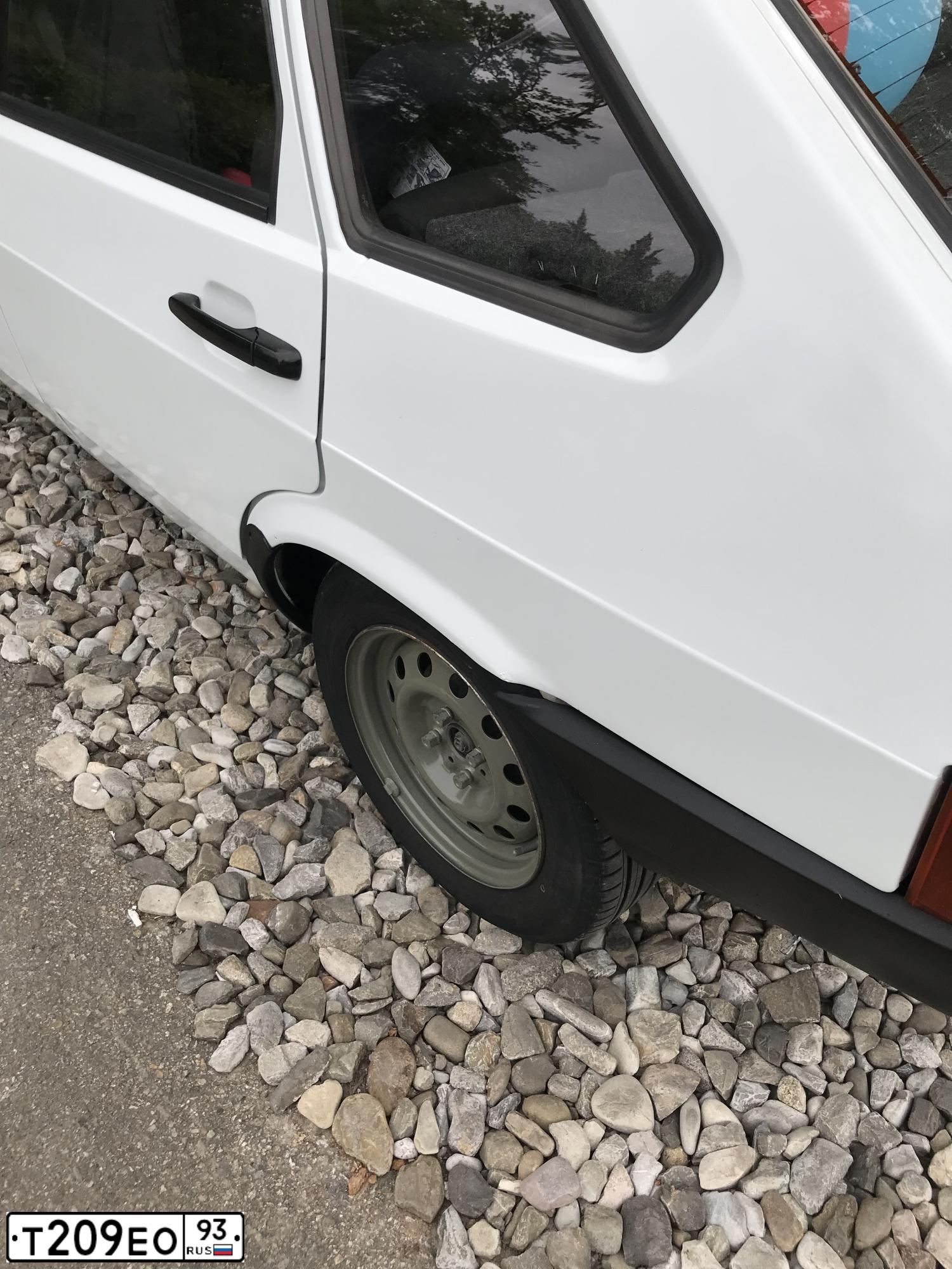 Фото автомобиля LADA 2109 SAMARA, 2001 — госномер К838СЕ193. Цвет: Белый