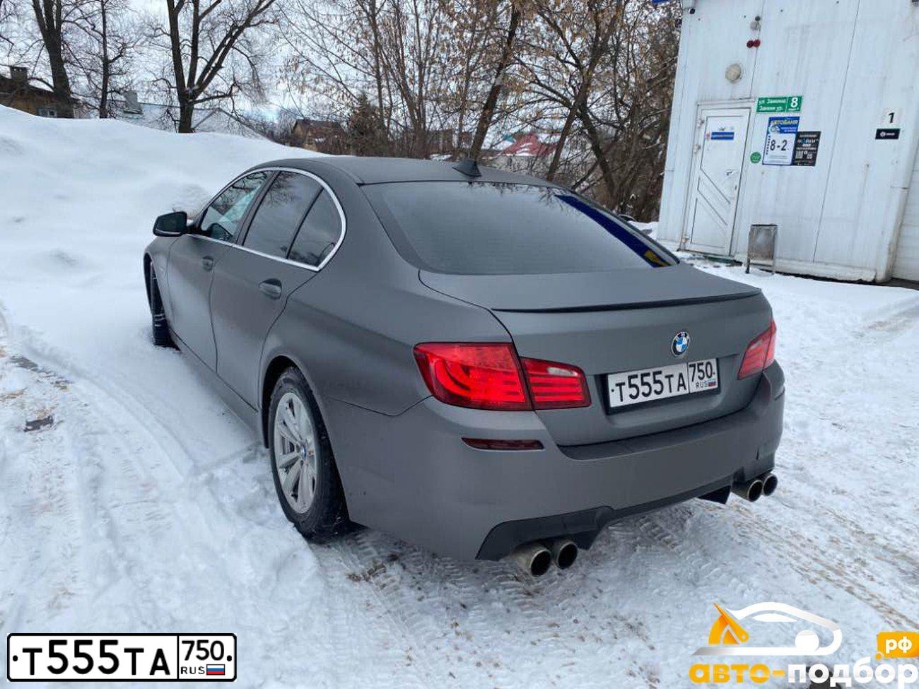 Фото автомобиля BMW SERIE 3, 2010 — госномер Т555ТА750. Цвет: ЧЕРНЫЙ