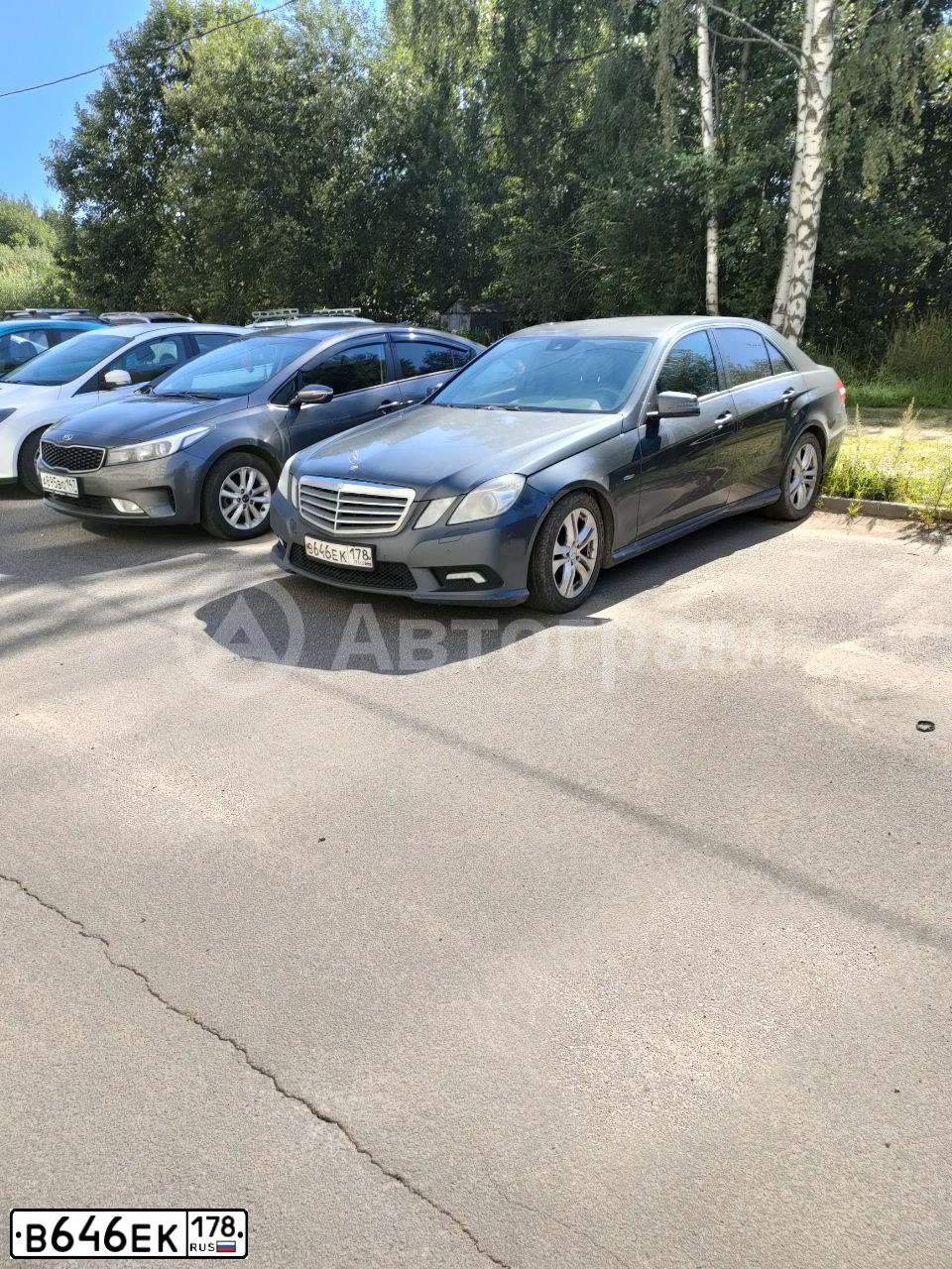 Фото автомобиля MERCEDES-BENZ C-CLASS, 2010 — госномер У274УВ62. Цвет: СЕРЫЙ