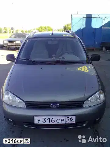 Фото автомобиля LADA 1117 KALINA, 2011 — госномер С040СС55. Цвет: ТЕМНО-СЕРЫЙ