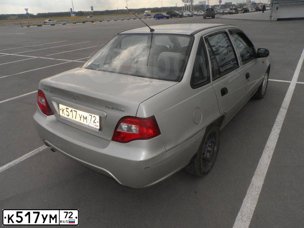 Фото автомобиля DAEWOO NEXIA, 2008 — госномер К517УМ72