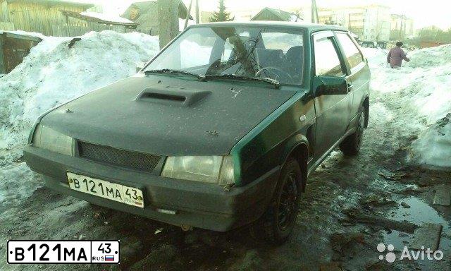 Фото автомобиля LADA 2108 SAMARA, 1986 — госномер У810ТА43. Цвет: ЗЕЛЕНЫЙ