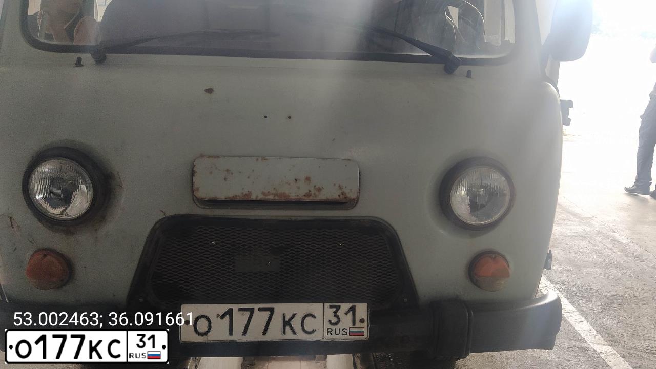 Фото автомобиля UAZ 3909, 2016 — госномер В591СМ57. Цвет: Светл.сер.неметаллик