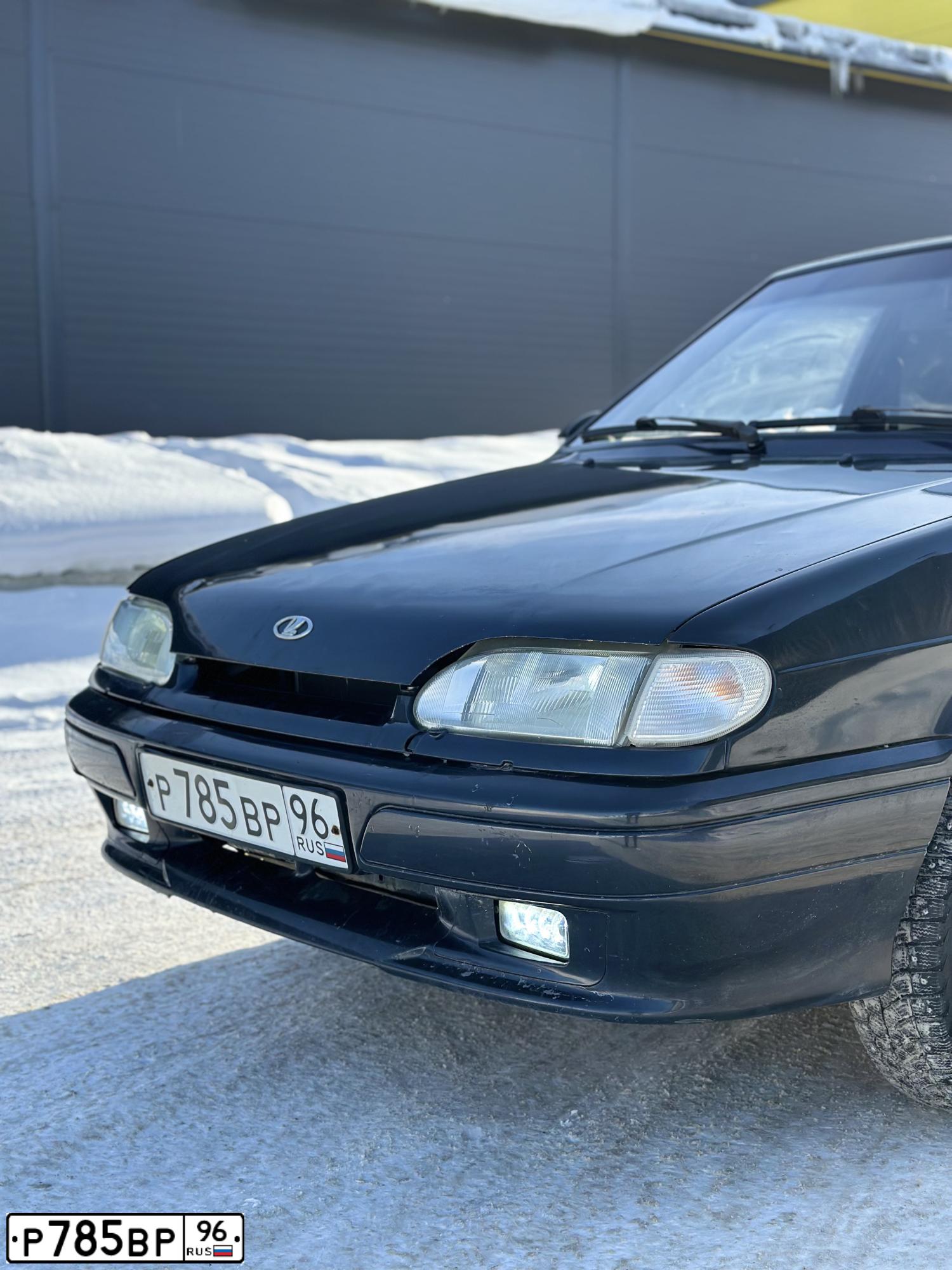 Фото автомобиля LADA 2114 SAMARA, 2006 — госномер Р785ВР96. Цвет: ЧЕРНЫЙ