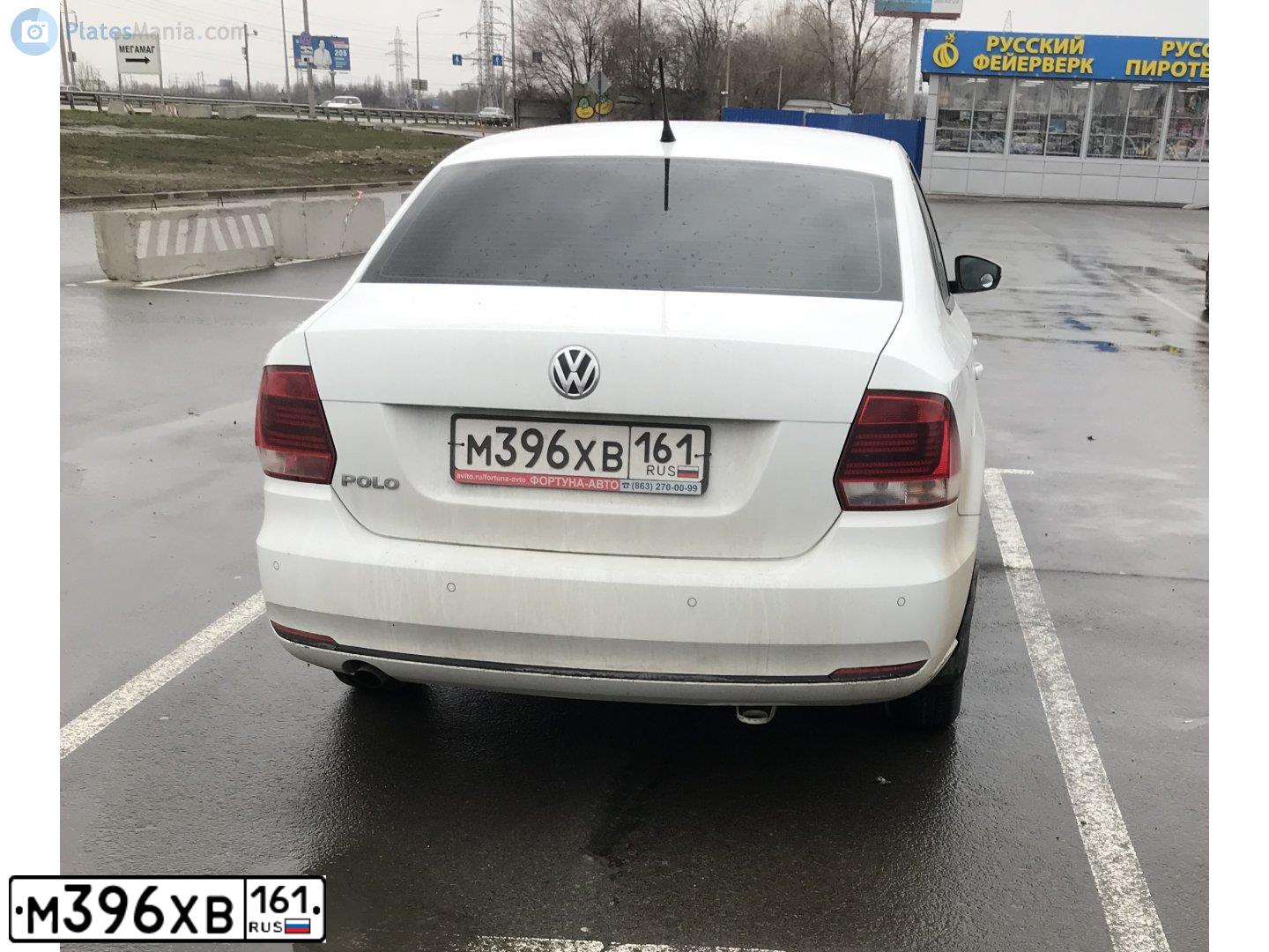 Фото автомобиля VOLKSWAGEN POLO, 2016 — госномер У423ЕО180. Цвет: Белый