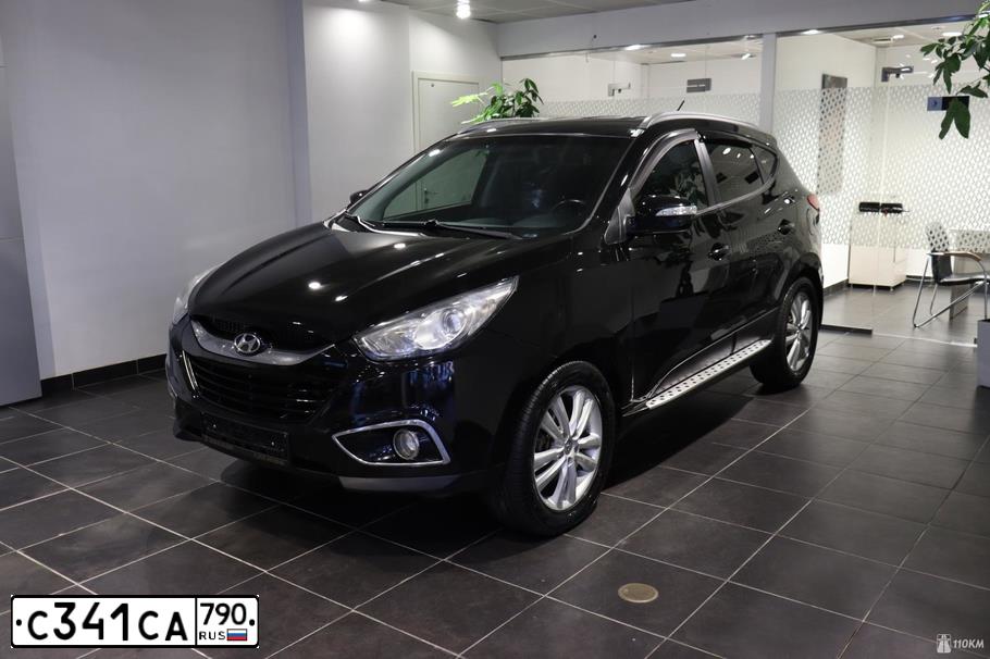Фото автомобиля HYUNDAI IX35, 2012 — госномер С694ХВ790. Цвет: ЧЕРНЫЙ