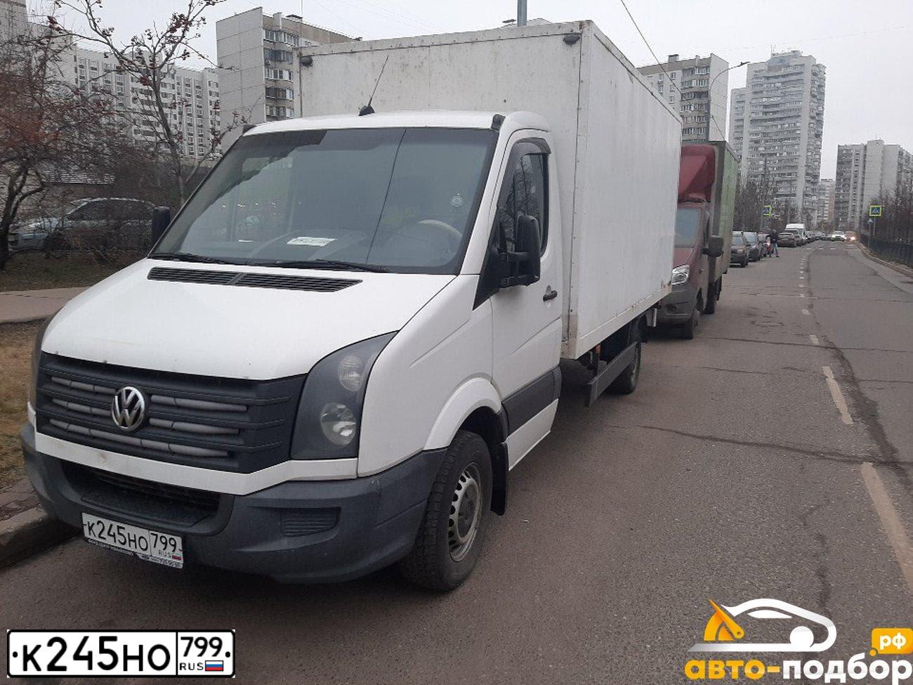 Фото автомобиля VOLKSWAGEN CRAFTER, 2012 — госномер У732МС72. Цвет: Белый