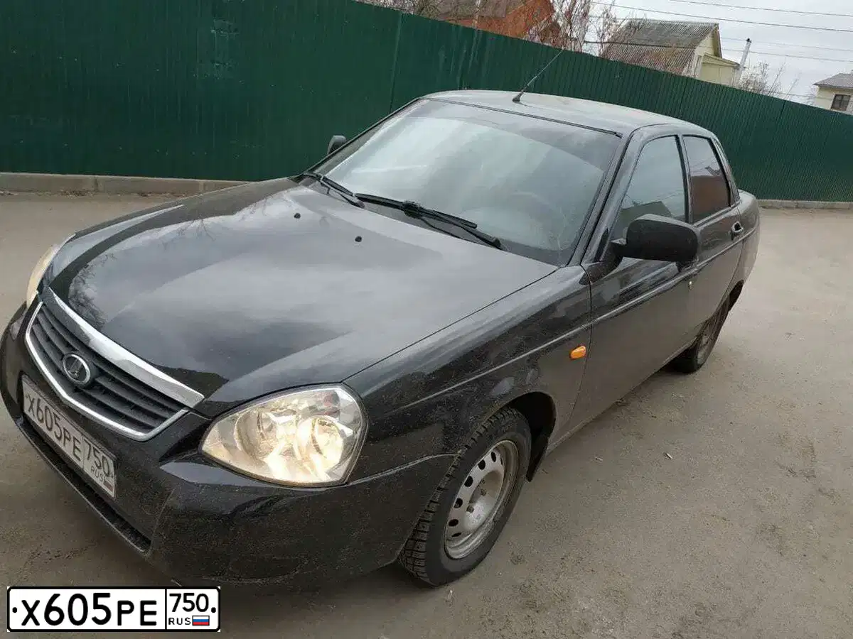 Фото автомобиля LADA PRIORA, 2012 — госномер О366ВУ180. Цвет: СИНЕ-ЧЕРНЫЙ