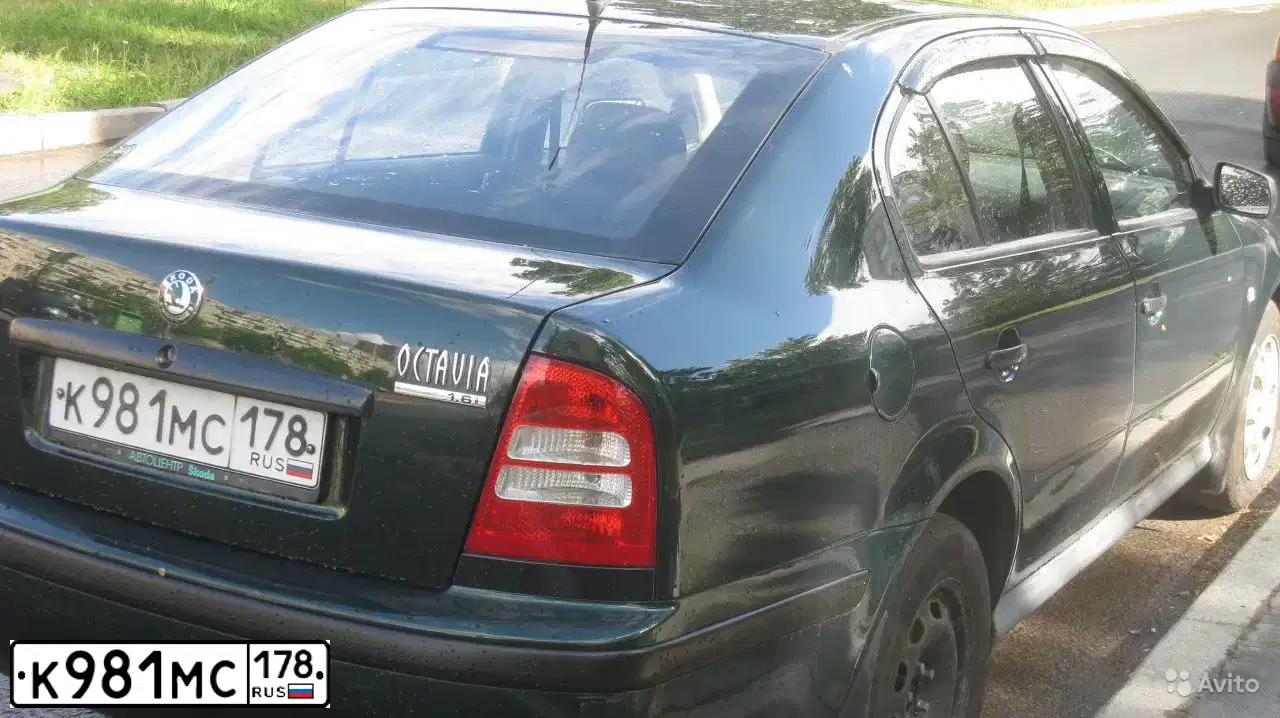 Фото автомобиля SKODA OCTAVIA, 2004 — госномер М498УО33. Цвет: ЗЕЛЕНЫЙ