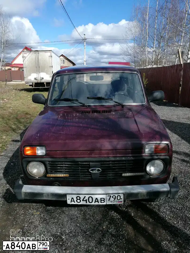 Фото автомобиля LADA 2121 NIVA, 2013 — госномер А840АВ790. Цвет: ВИШНЕВЫЙ ТЕМНЫЙ