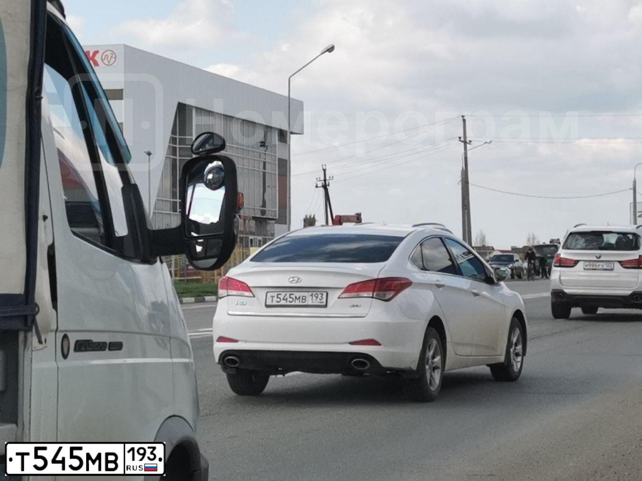 Фото автомобиля HYUNDAI I40, 2015 — госномер С783РТ716. Цвет: Белый