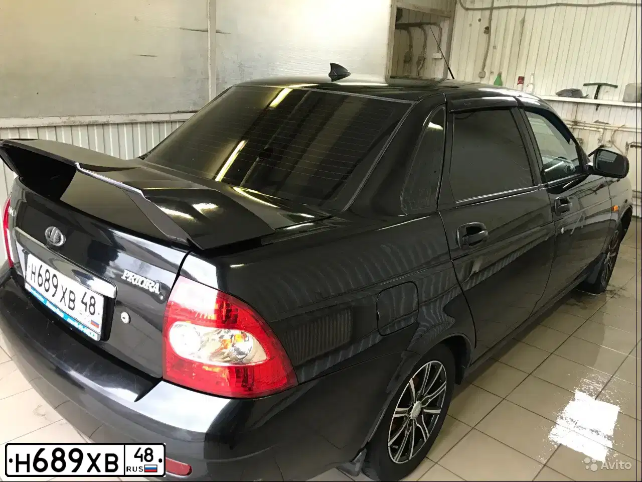 Фото автомобиля LADA 2170 PRIORA, 2012 — госномер О560АВ71. Цвет: ЧЕРНО-СИНИЙ