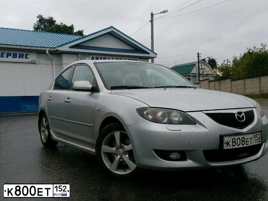 Фото автомобиля MITSUBISHI LANCER, 2007 — госномер О901ТВ152. Цвет: СЕРЫЙ