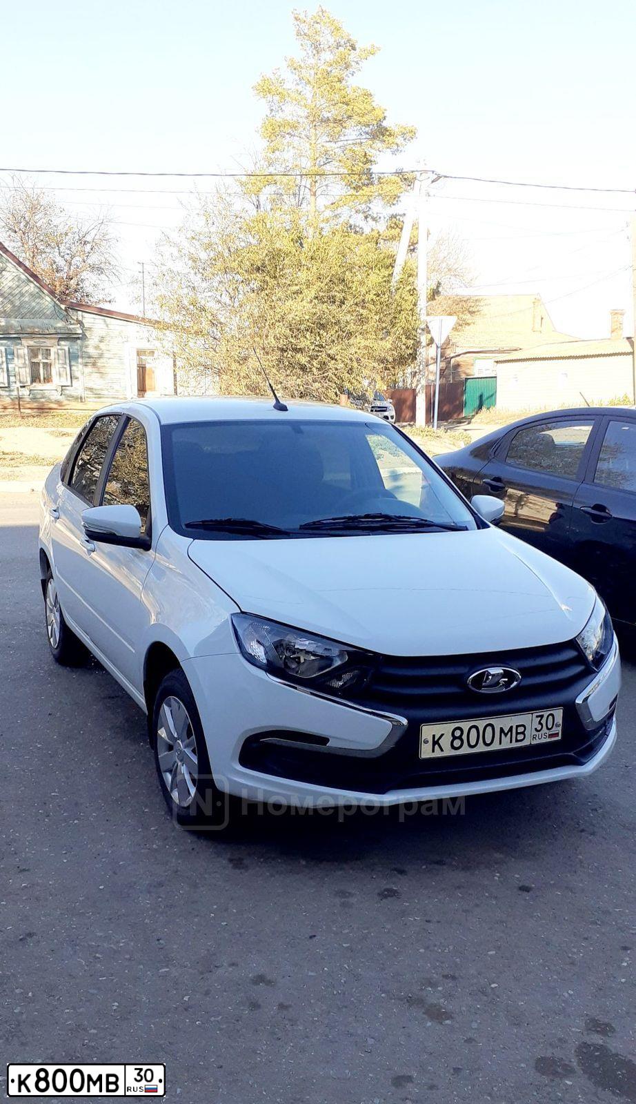 Фото автомобиля LADA 2170 PRIORA, 2015 — госномер У785КС05. Цвет: БЕЛЫЙ