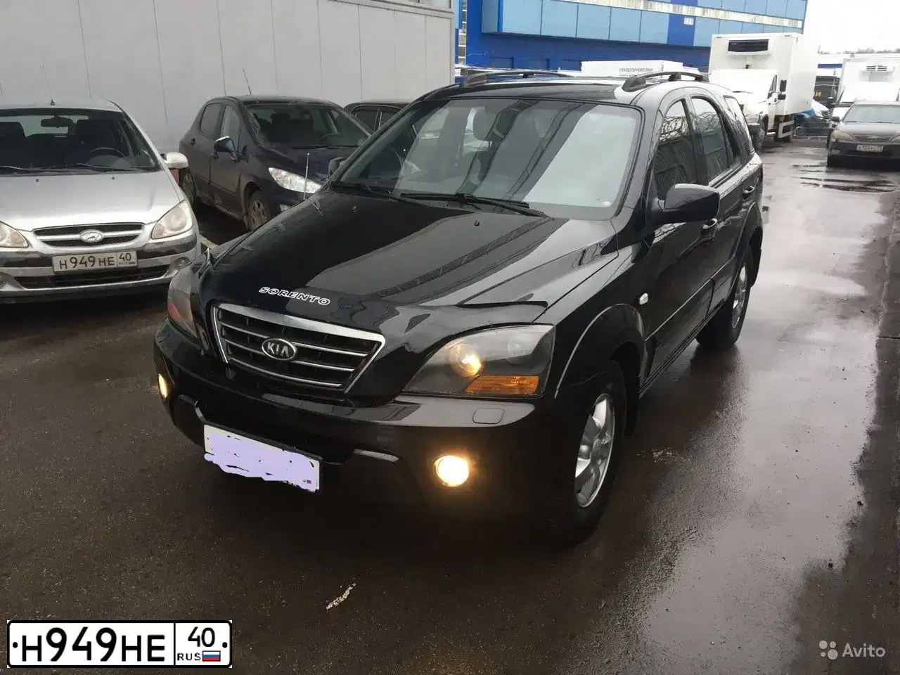 Фото автомобиля HYUNDAI GETZ, 2007 — госномер К645ХА177. Цвет: Серебристый