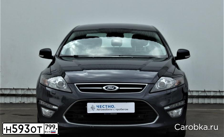 Фото автомобиля FORD MONDEO, 2013 — госномер Н593ОТ799. Цвет: ТЕМНО-СЕРЫЙ
