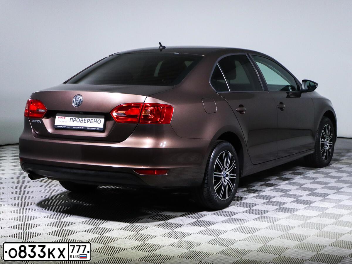 Фото автомобиля VOLKSWAGEN JETTA, 2014 — госномер А177РТ797. Цвет: КОРИЧНЕВЫЙ