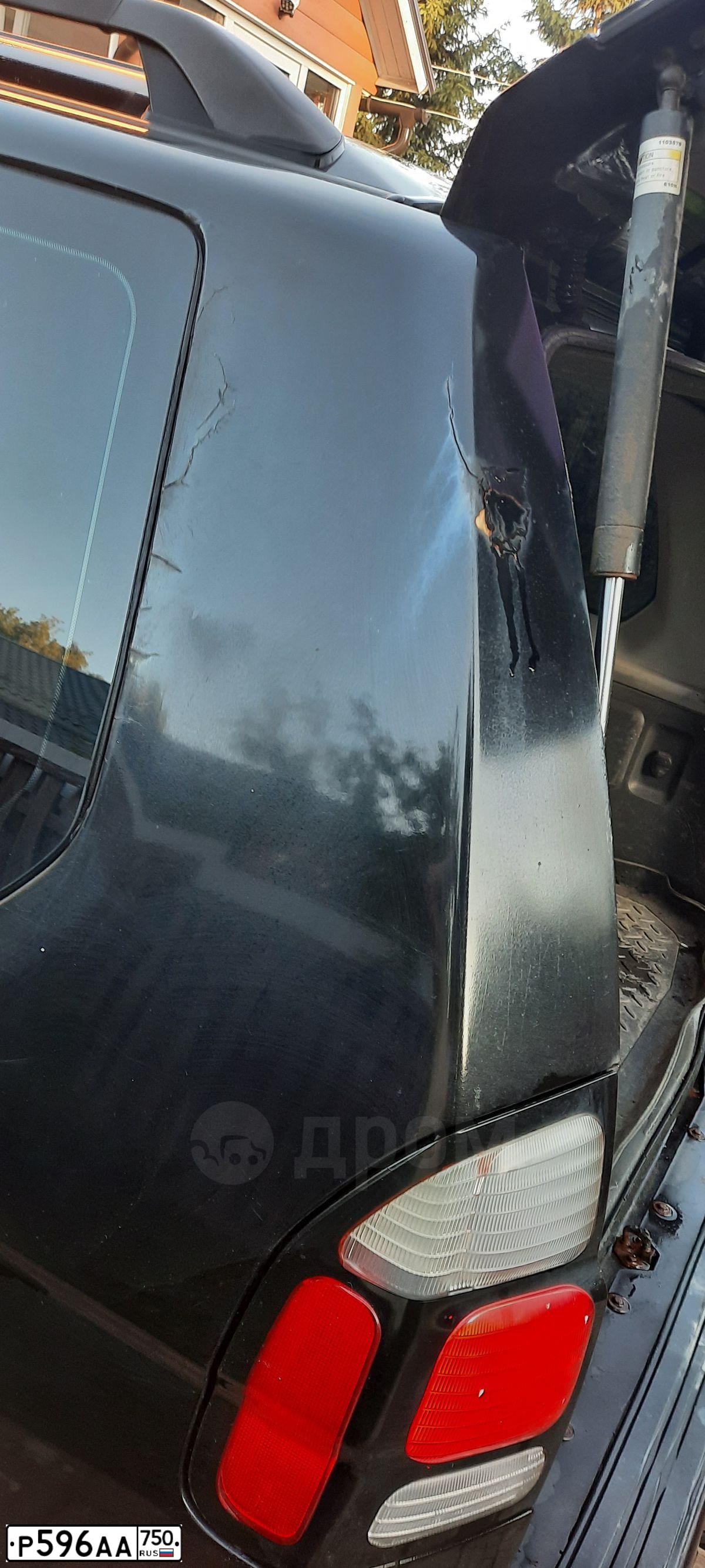 Фото автомобиля MITSUBISHI MONTERO, 2001 — госномер О369УК69. Цвет: ЧЕРНЫЙ
