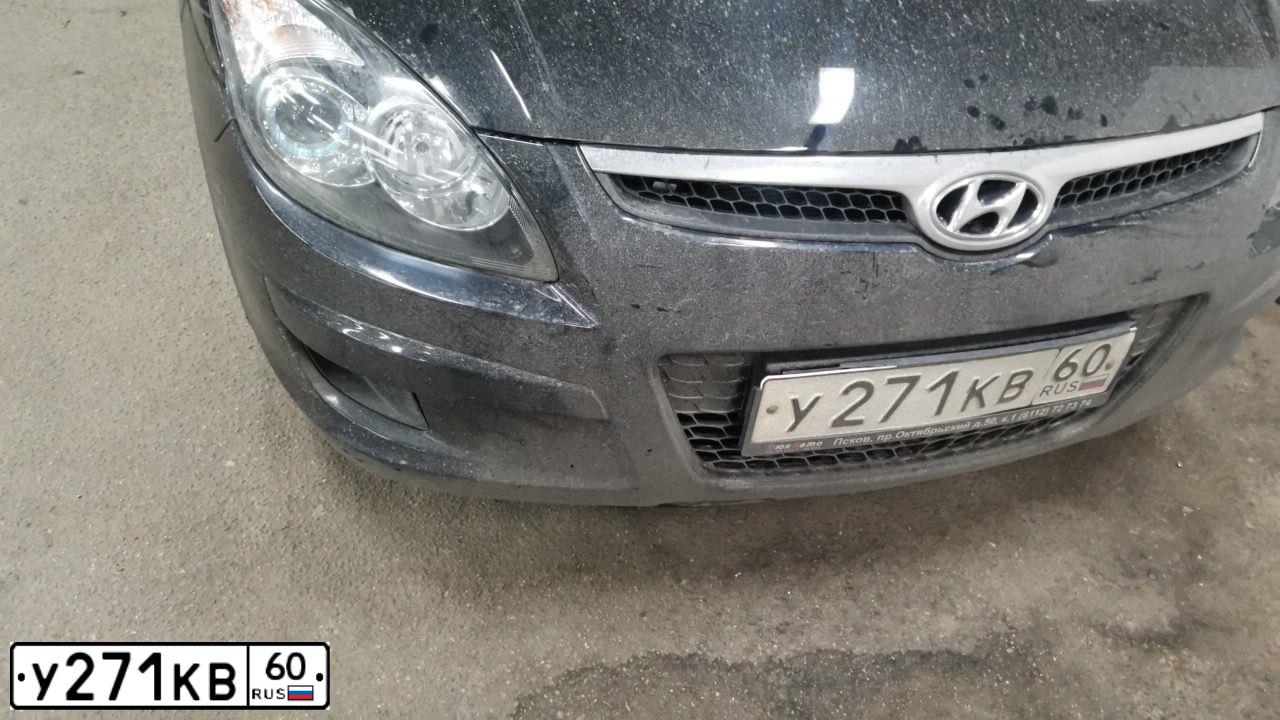 Фото автомобиля HYUNDAI I30, 2009 — госномер А294ВР147. Цвет: ЧЕРНЫЙ