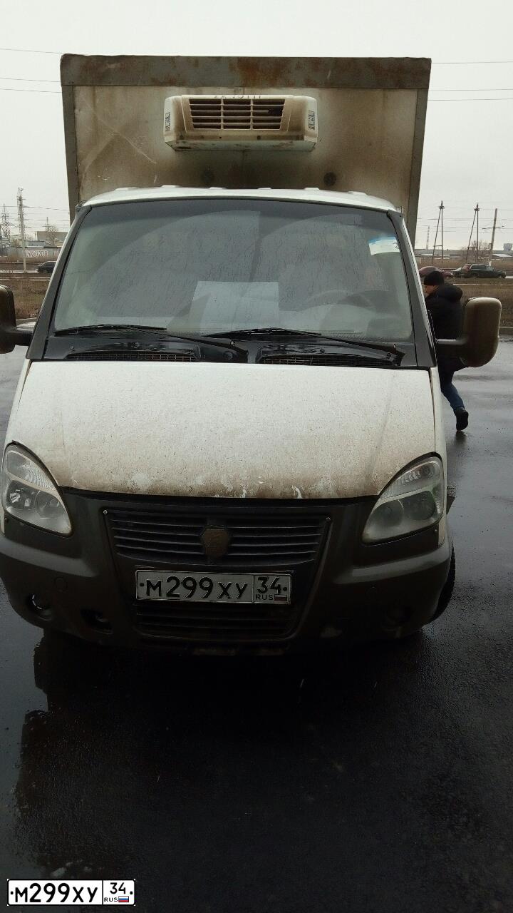 Фото автомобиля GAZ 3302 EL, 2006 — госномер М299ХУ34. Цвет: Белый