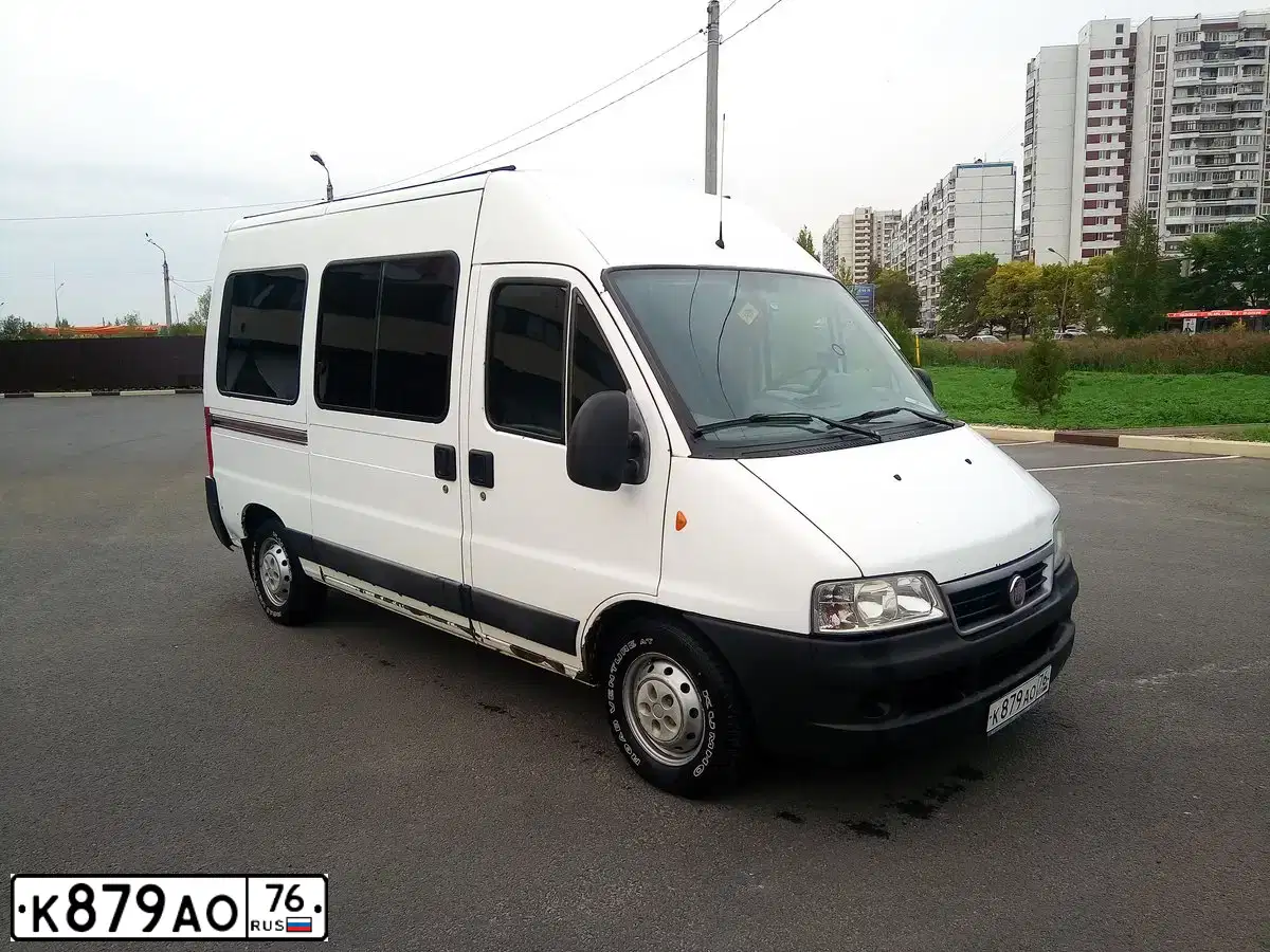 Фото автомобиля FIAT DUCATO, 2011 — госномер М510АВ93. Цвет: БЕЛЫЙ