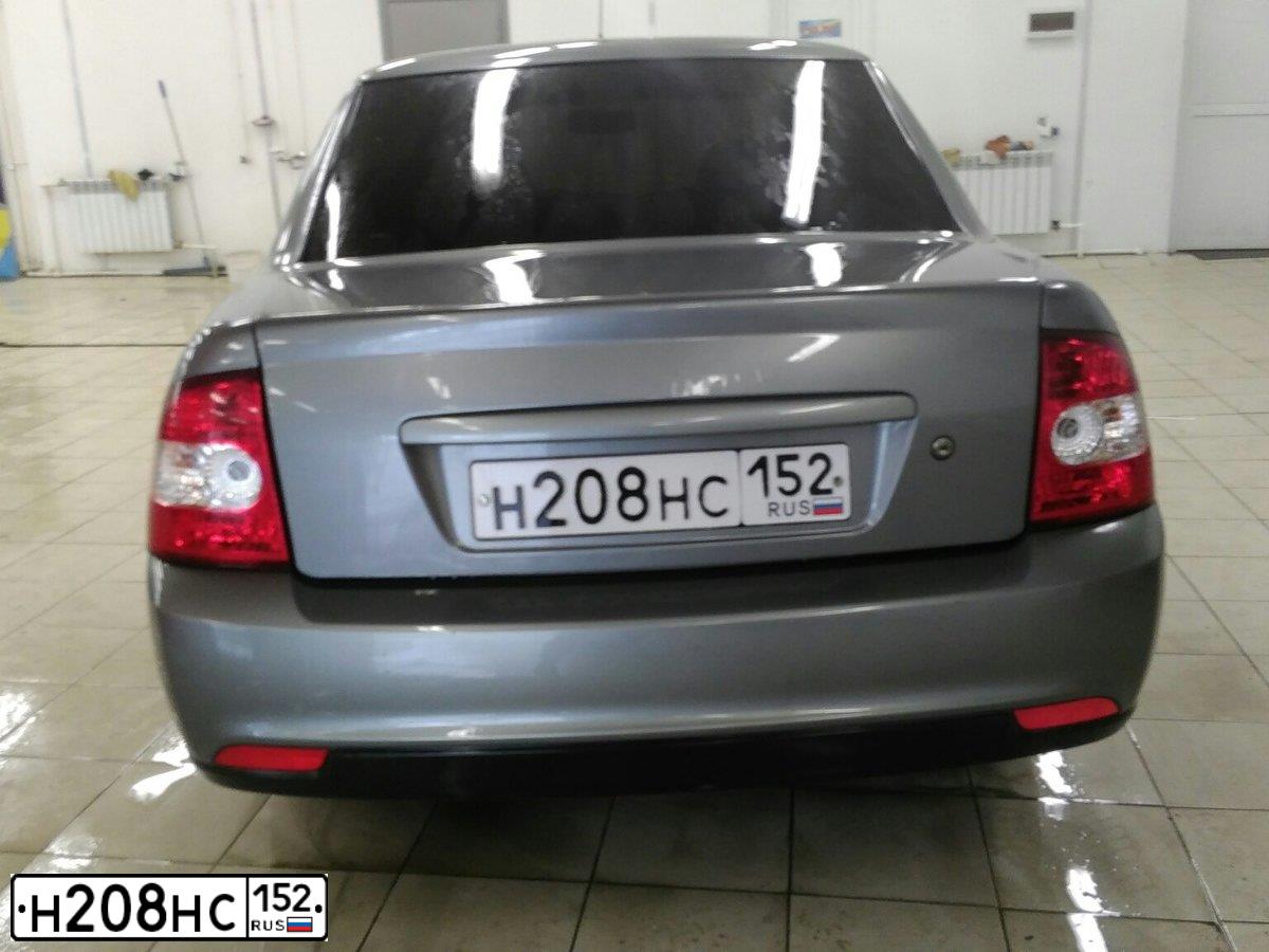 Фото автомобиля LADA 2170 PRIORA, 2007 — госномер А006ОР152. Цвет: СЕРО-ЗЕЛЕНЫЙ