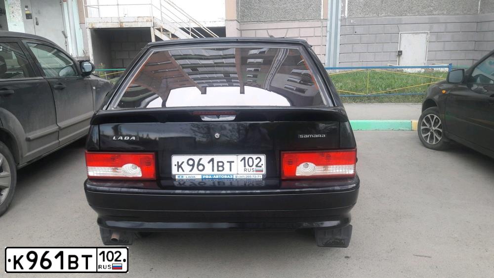 Фото автомобиля LADA 2113 SAMARA, 2008 — госномер Х554СХ196. Цвет: Темно-зеленый