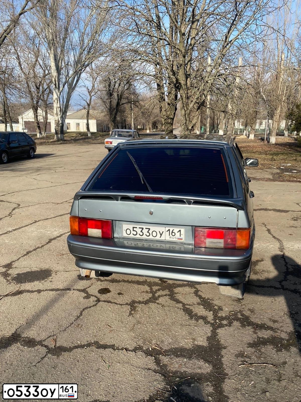 Фото автомобиля LADA 2114 SAMARA, 2006 — госномер А952АХ180. Цвет: средний серо-зеленый металлик