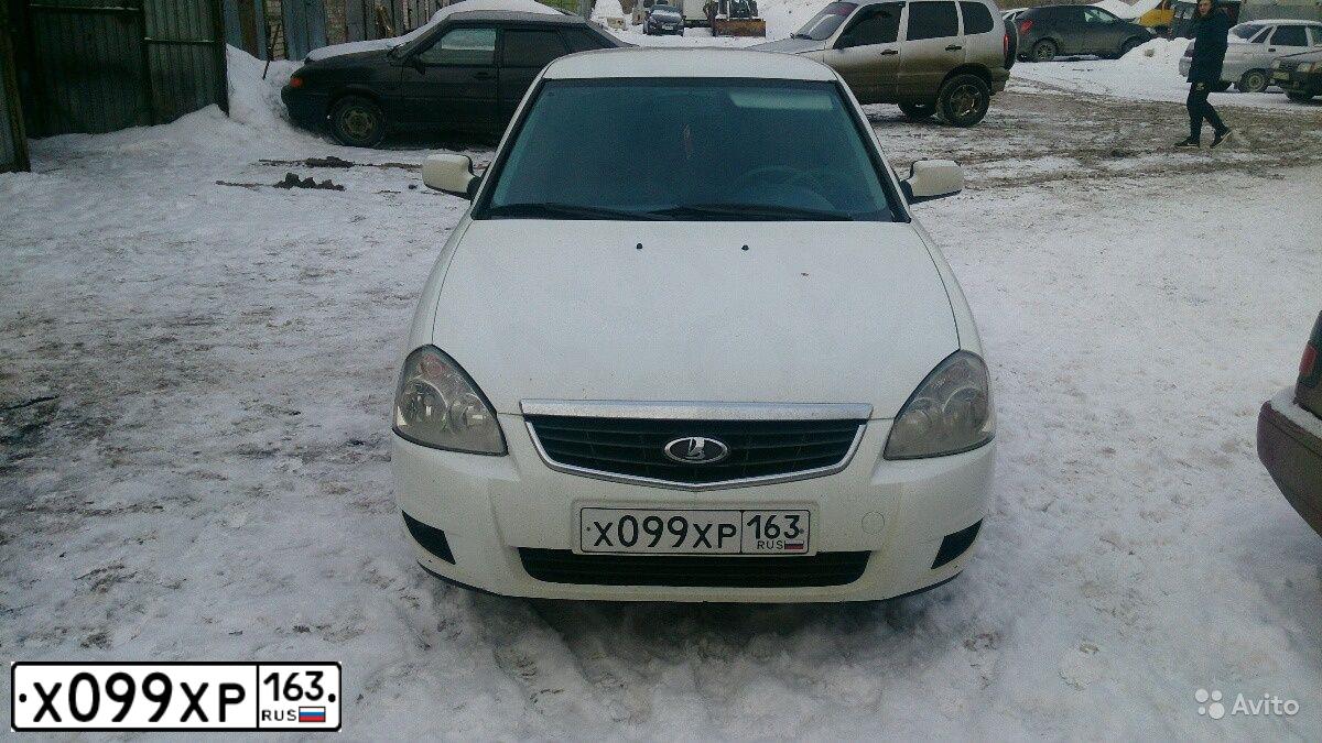 Фото автомобиля LADA 2172 PRIORA, 2009 — госномер Т312СК152. Цвет: Белый