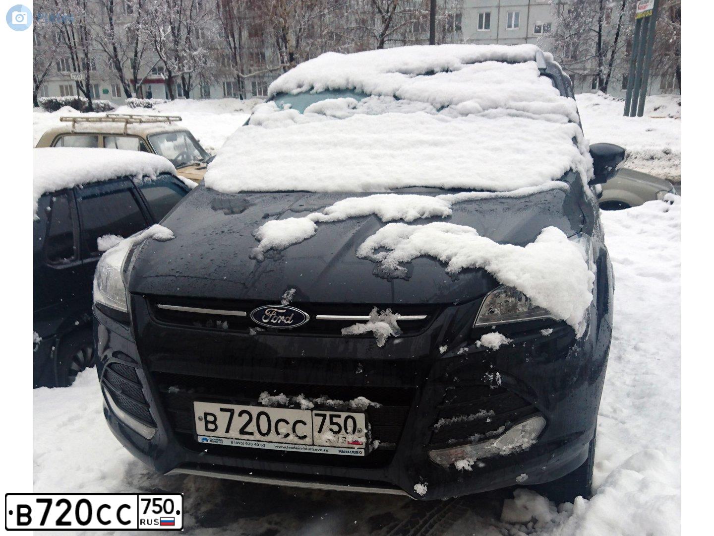 Фото автомобиля FORD KUGA, 2014 — госномер А960ХТ156. Цвет: ЧЕРНЫЙ