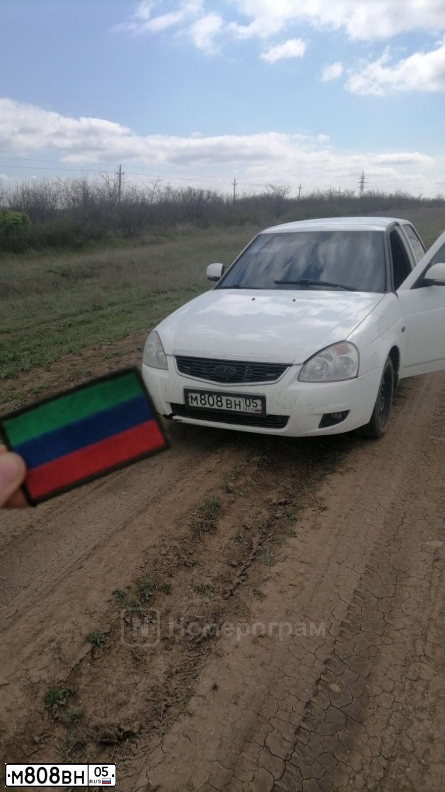 Фото автомобиля LADA 2170 PRIORA, 2009 — госномер К485УА95. Цвет: Белый