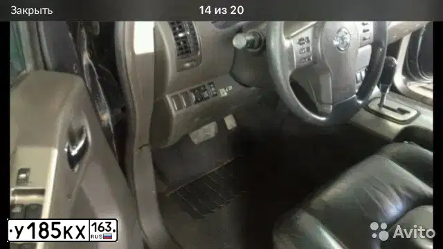 Фото автомобиля NISSAN PATHFINDER, 2006 — госномер М825НЕ164. Цвет: ЧЕРНЫЙ